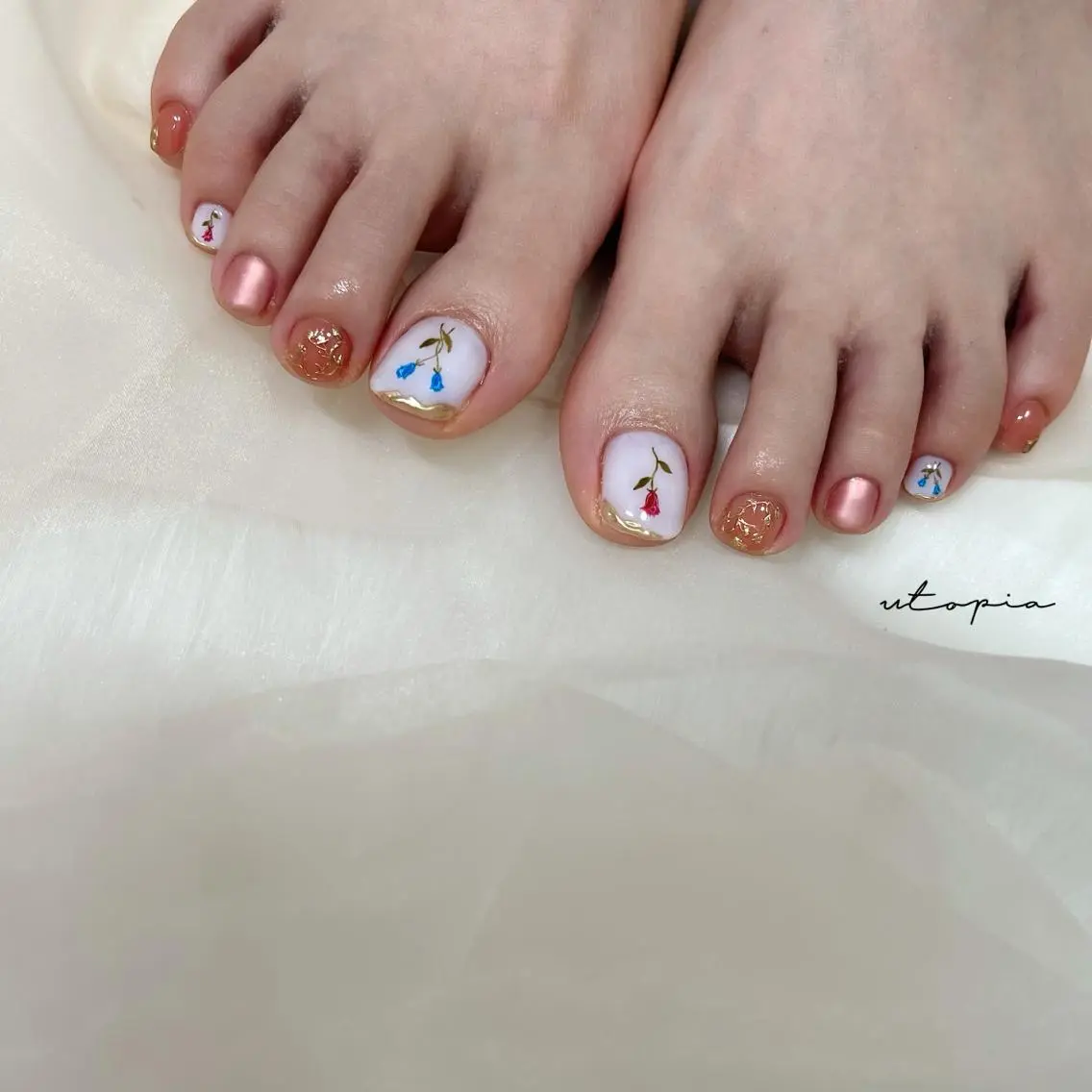 ネイル フットネイル Utopia nail_のネイルデザイン