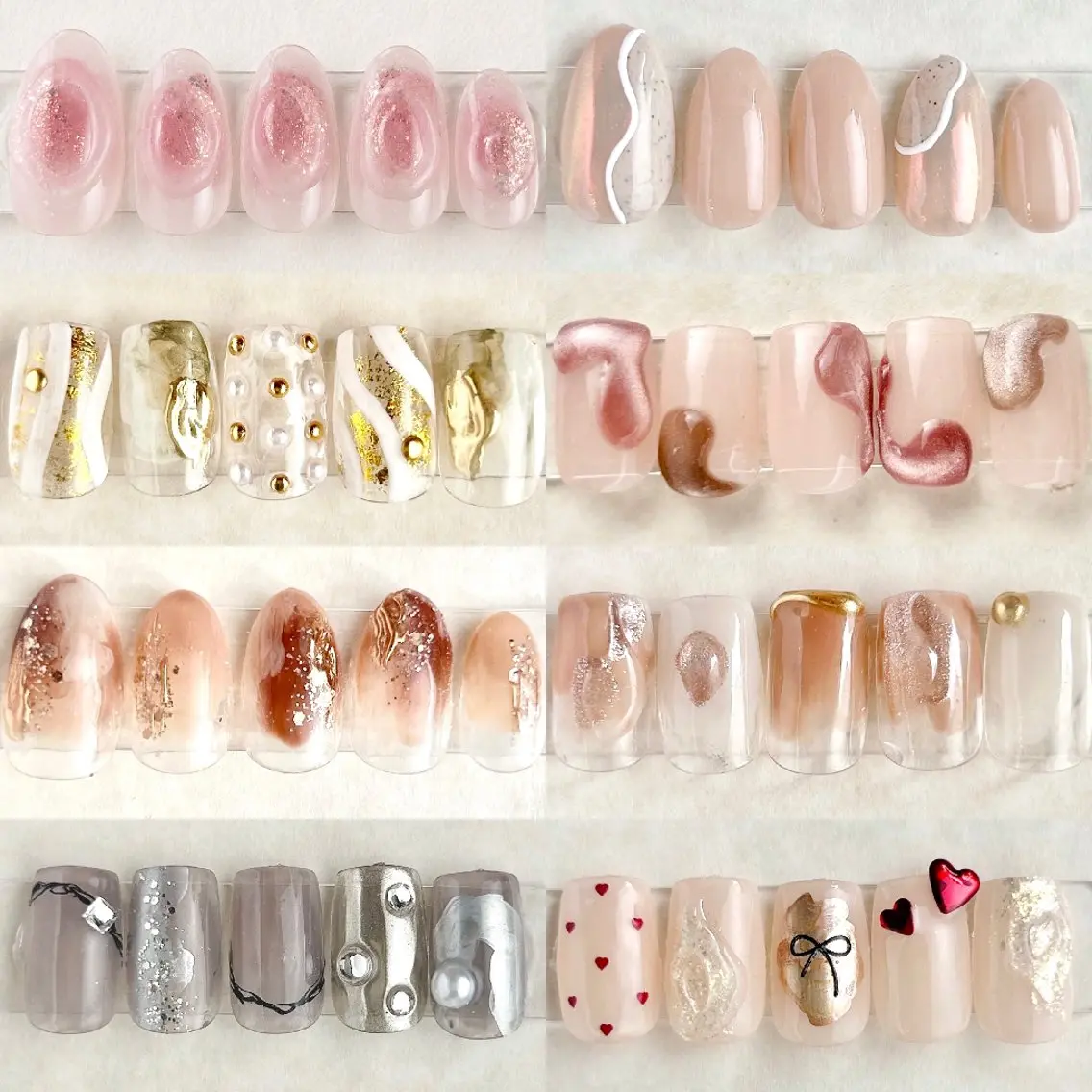 ネイル ジェルネイル マグネットネイル ニュアンスネイル ワンカラーネイル ハンドネイル muum_nail 新宿2分 三丁目1分のネイルデザイン