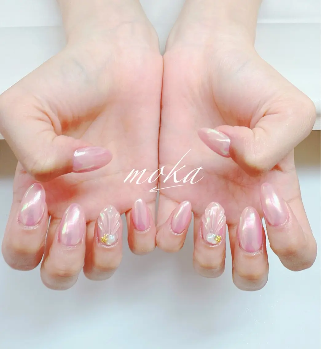 ネイル ハンドネイル ハンドケア 胡蝶蘭レディースサロ ンNailMOKAのネイルデザイン