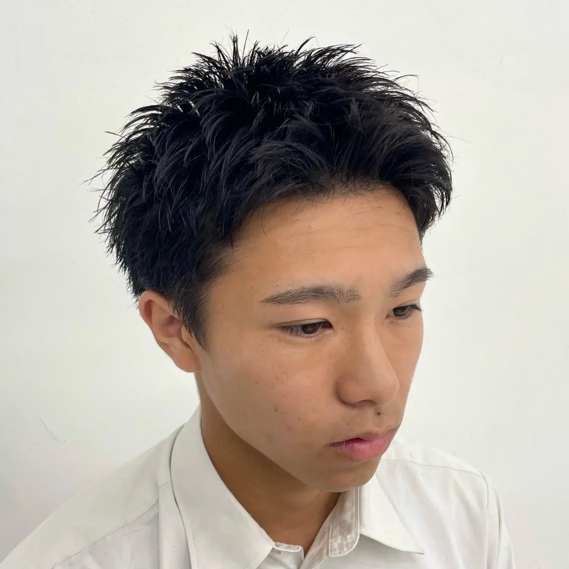 ショート メンズ メンズショート スパイキーショート 刈り上げ ショートヘア 【柏メンズパーマ職人 】店長 KAZUMAのヘアスタイル