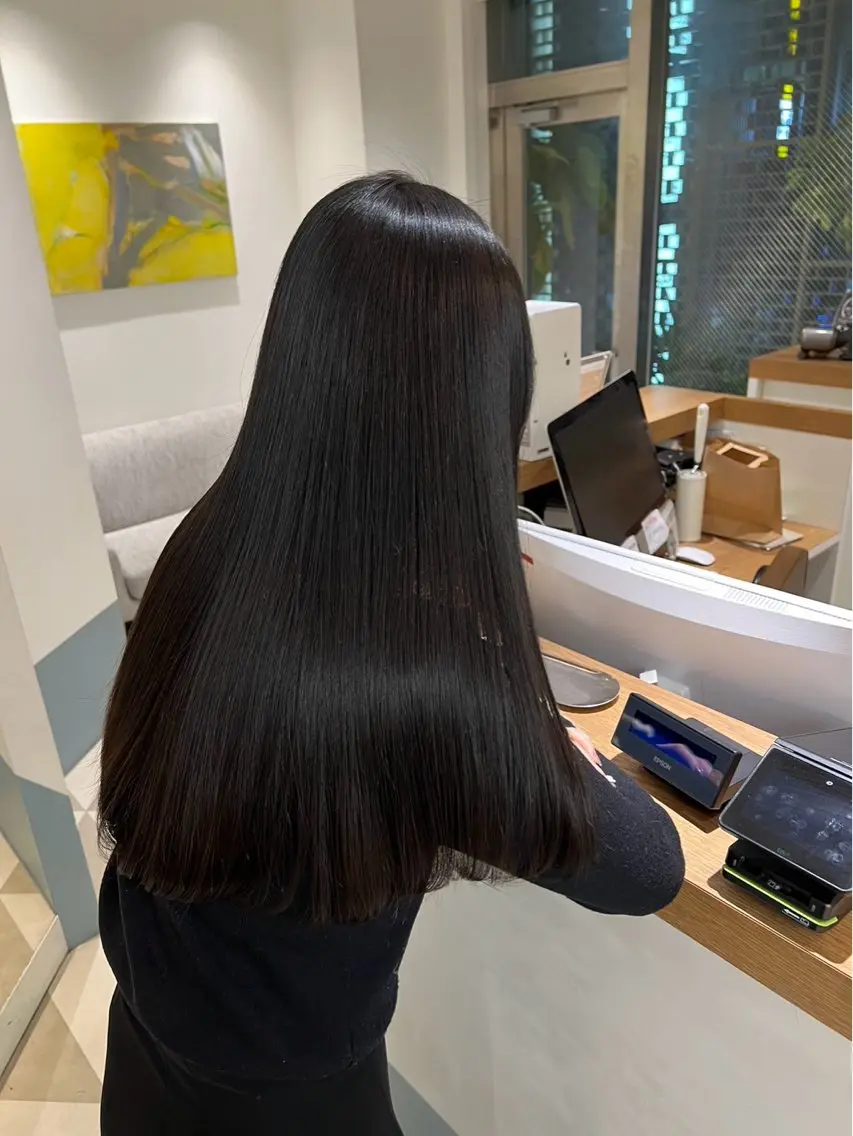 【うる艶✨️髪質改善トリートメント】ミニモ限定価格💓 冬だからこそこっくり艶のある髪の毛にの写真