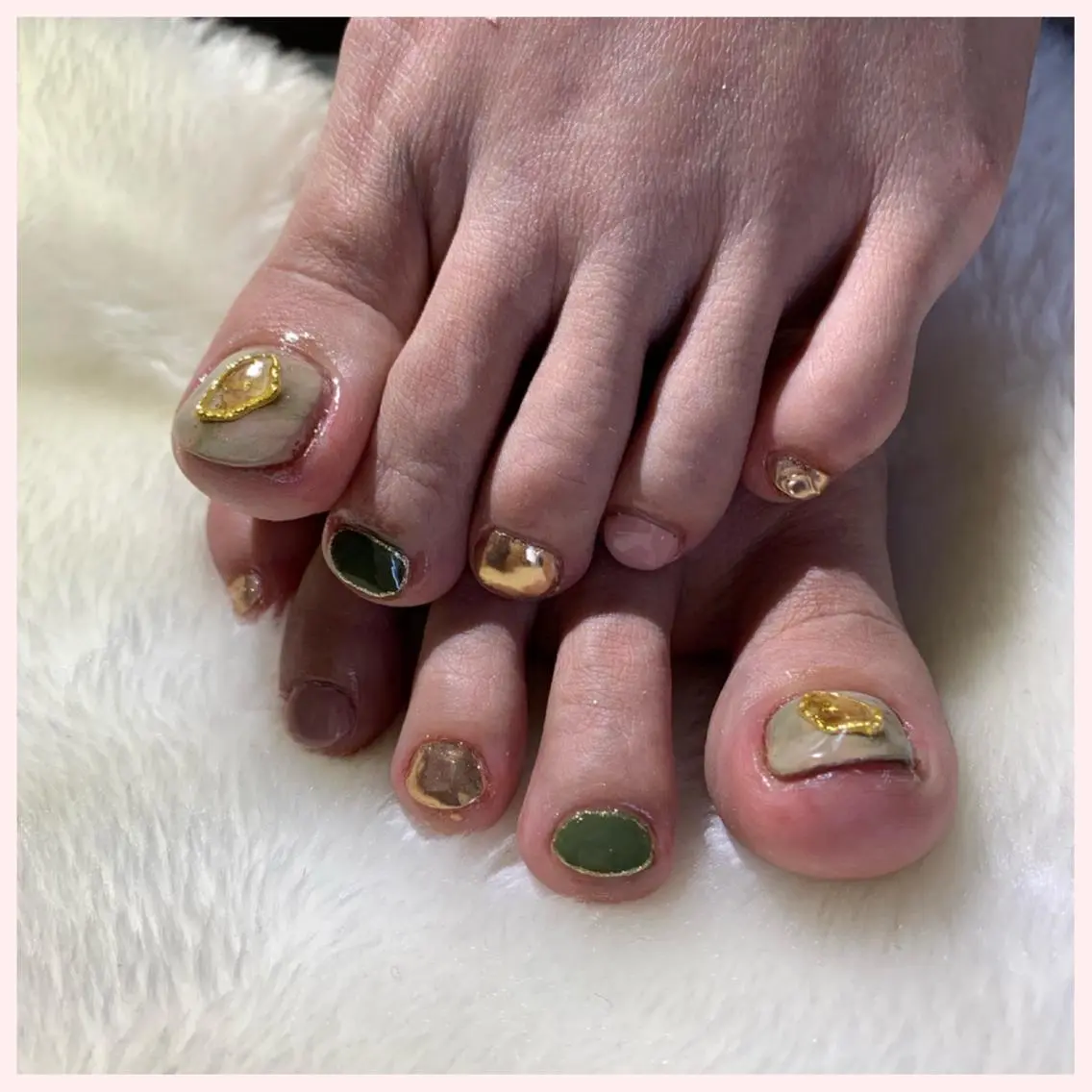 ネイル フットネイル Ogasawara Tokikaのネイルデザイン