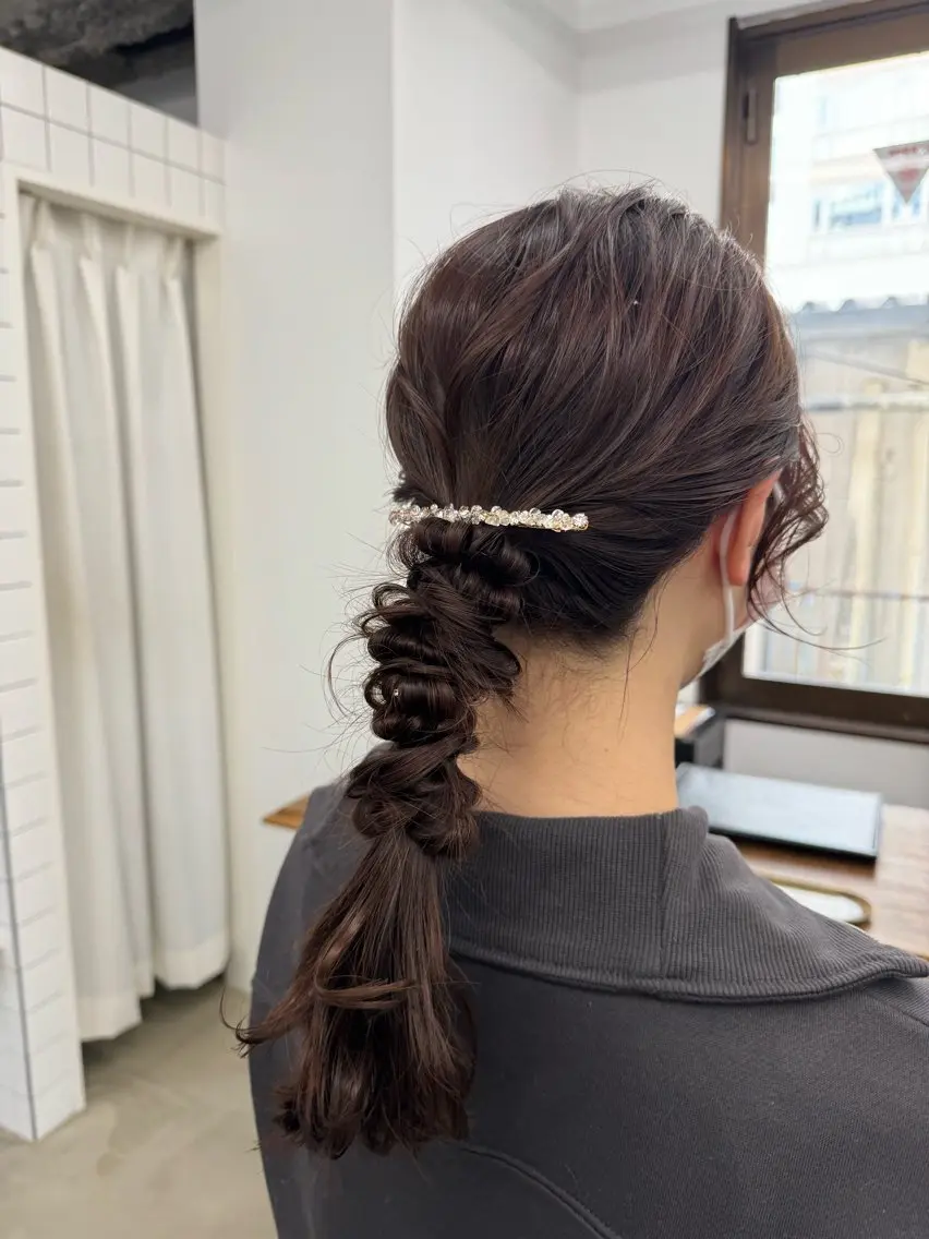 ロング ヘアアレンジ ご予約は2月まで！ maho‪🐈🎀のヘアスタイル