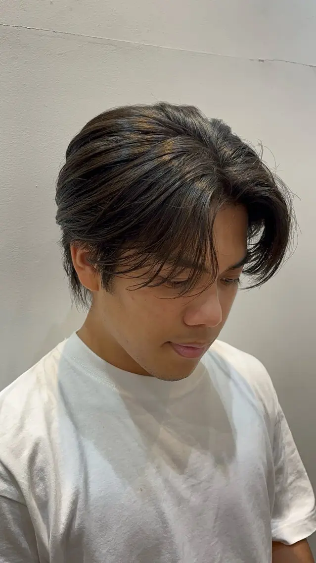 メンズ 岡野 豪のヘアスタイル