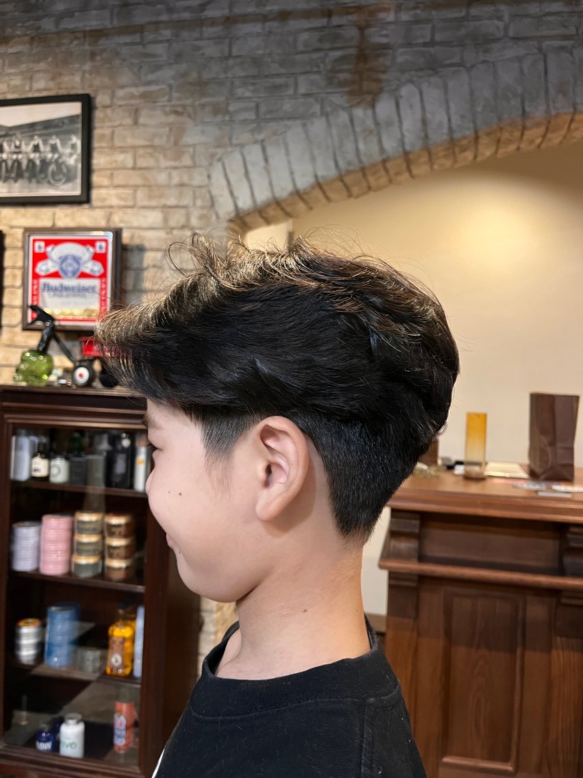 パーマ メンズ キッズ 門岡 一沙のヘアスタイル
