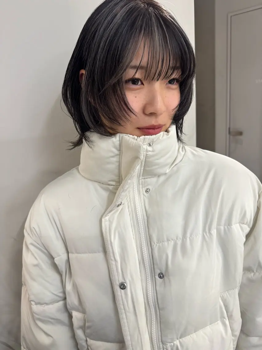 ミディアム カラー 高畑 恵莉 👒 暖色 / 艶髪 🧺のヘアスタイル