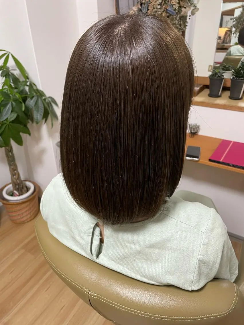 【平日17:00〜限定】✨【仕事終わりに】😏😏デザインカット+アディクシーカラー+ヘッドスパ ¥10500の写真