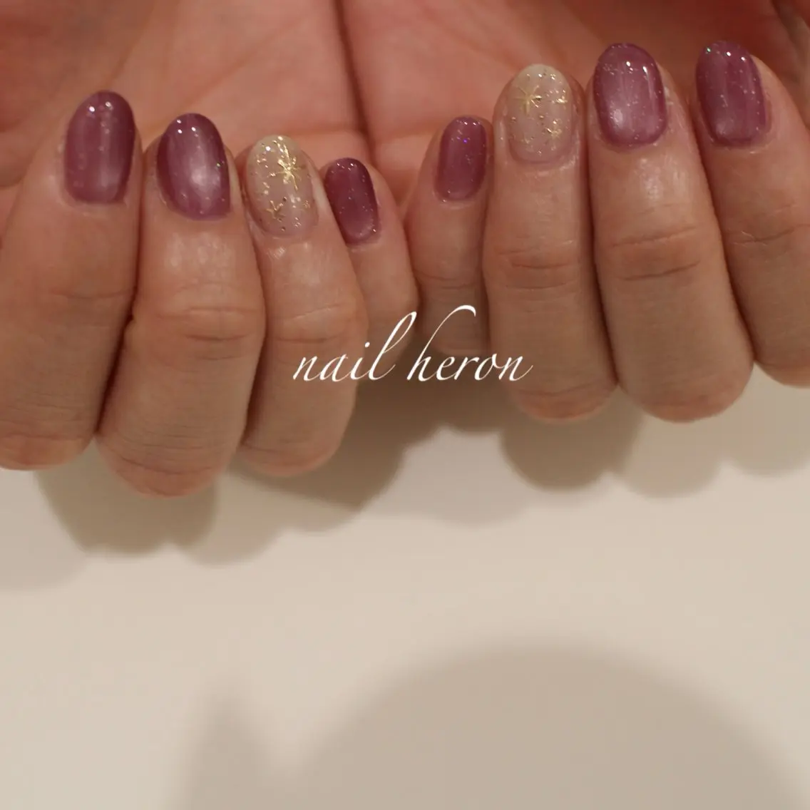 ネイル ハンドネイル saki_ nail heronのネイルデザイン