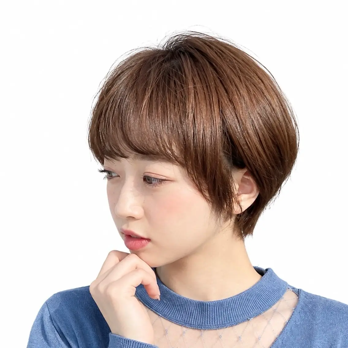 ショート 大人 ショート/ボブ 上田芹奈のヘアスタイル