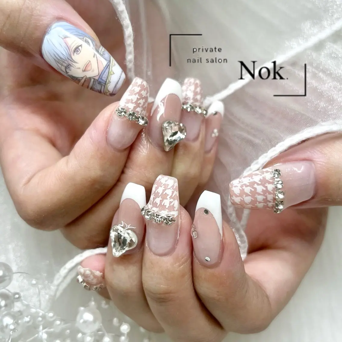 ネイル ハンドネイル 池袋痛ネイル Nok. 渡辺のネイルデザイン