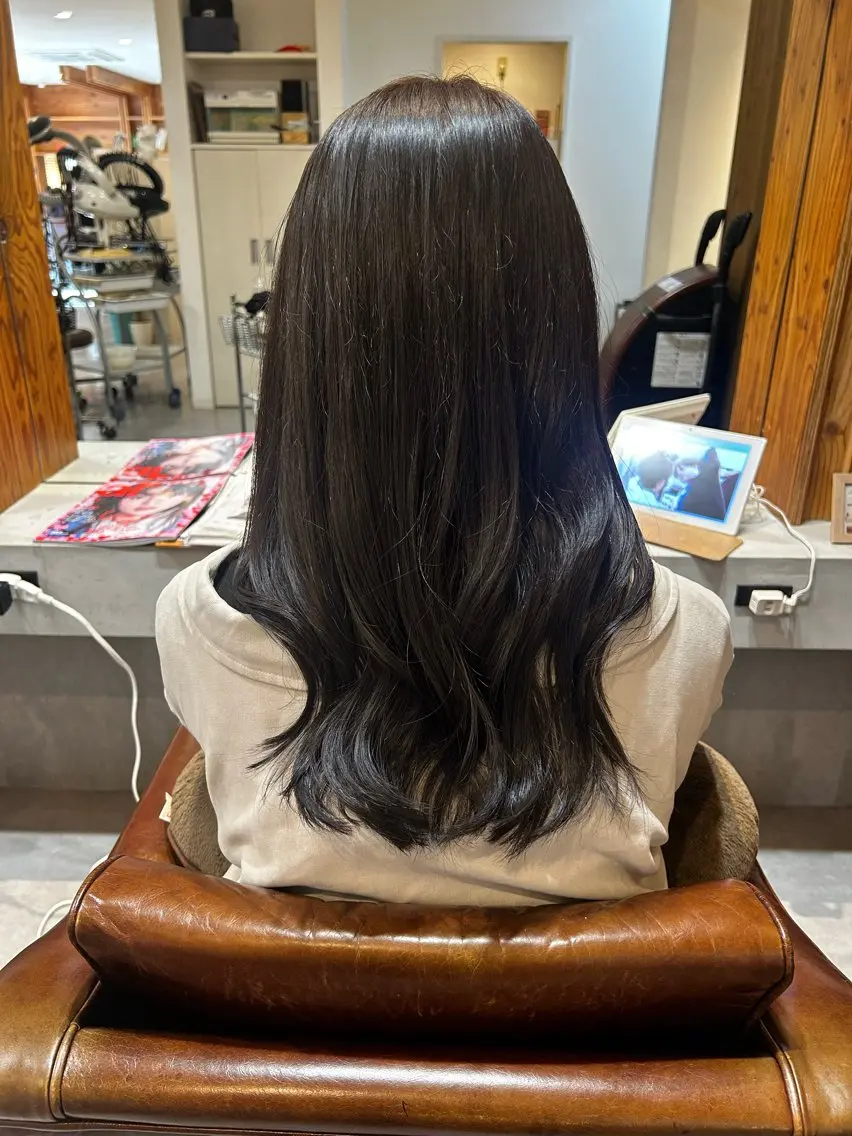ロング adorable 樋口円のヘアスタイル