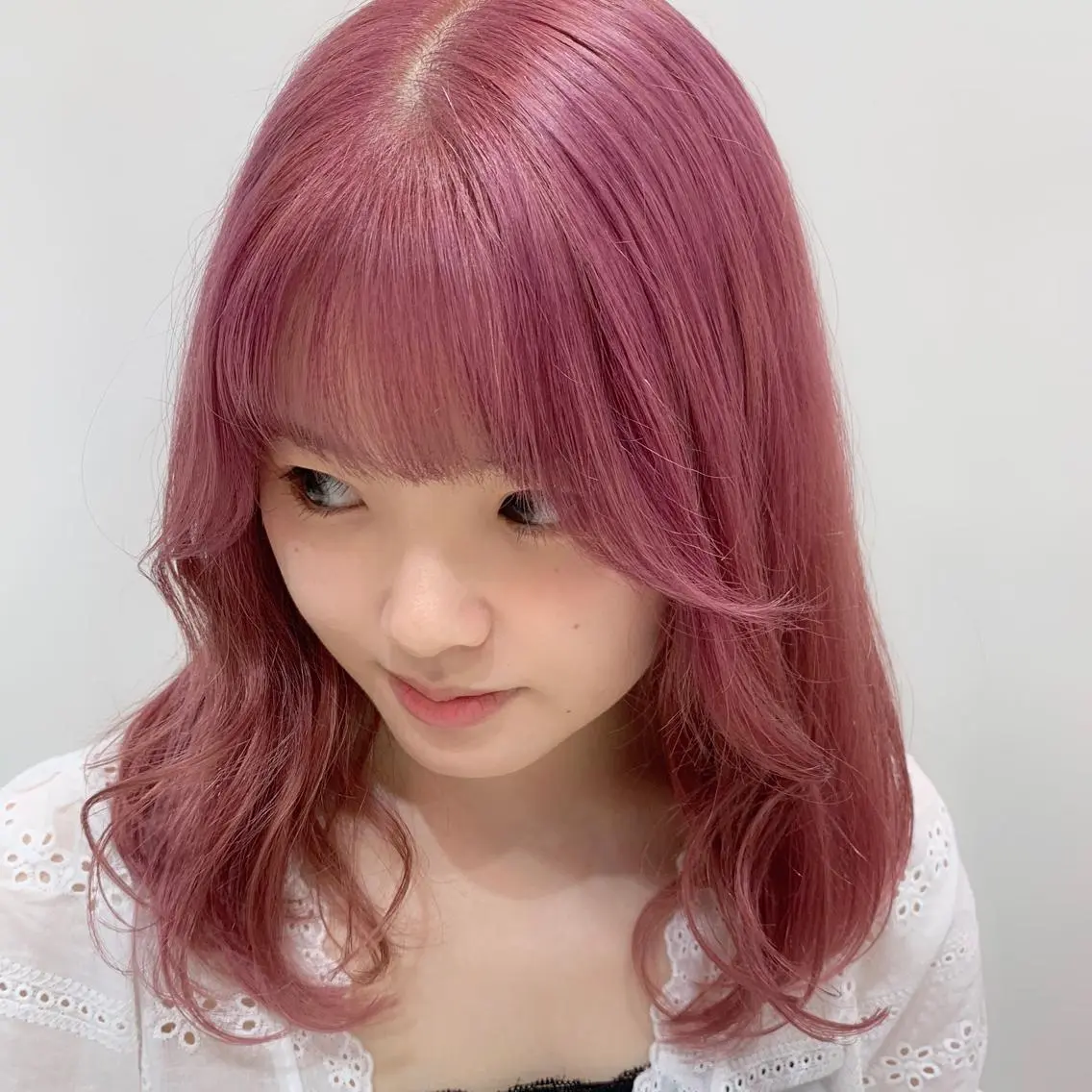 セミロング カラー カット ヘアカラー トリートメント インナーエクステ渋谷 🦋KAJIのヘアスタイル