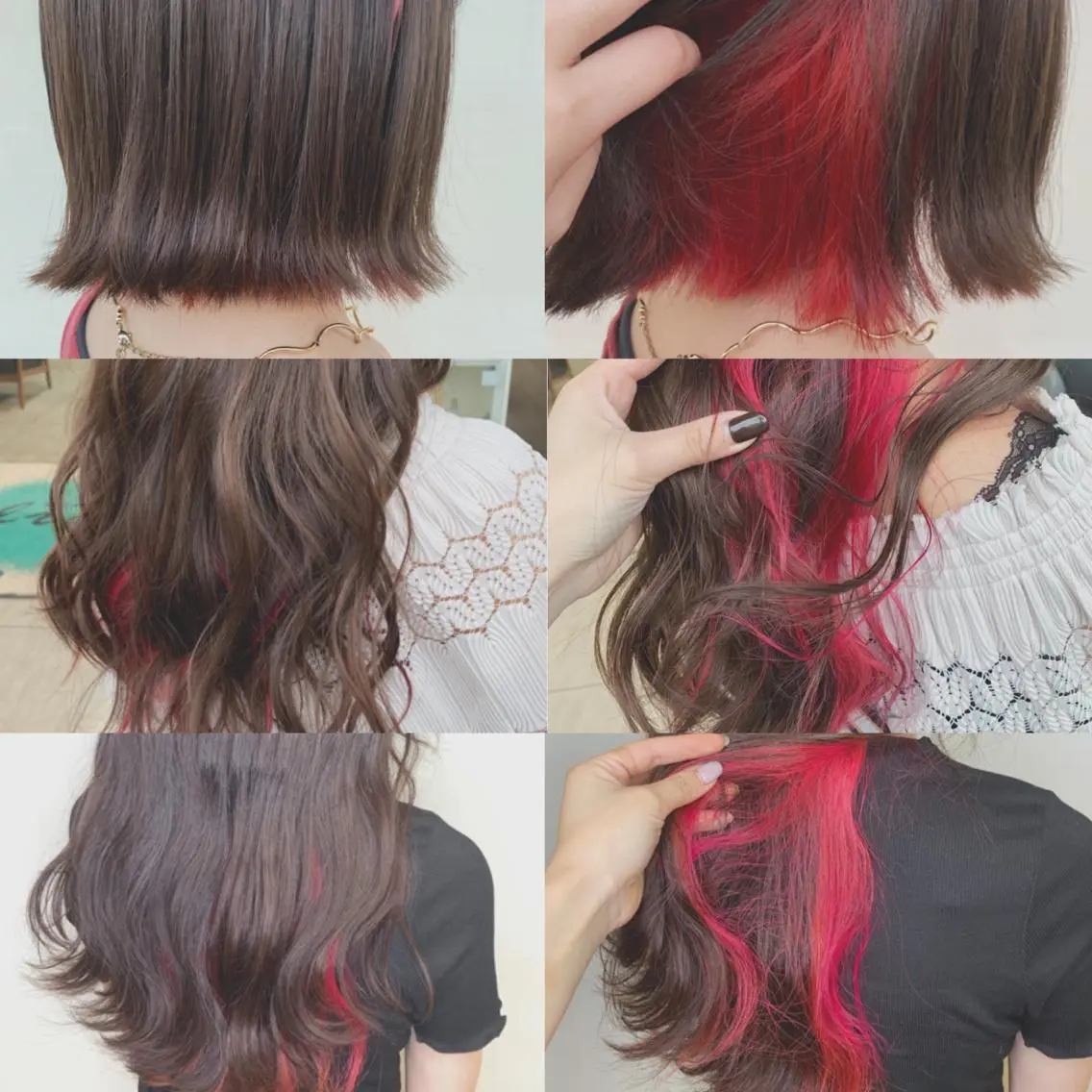 ロング レイヤー/艶髪カラー 森本くるみのヘアスタイル