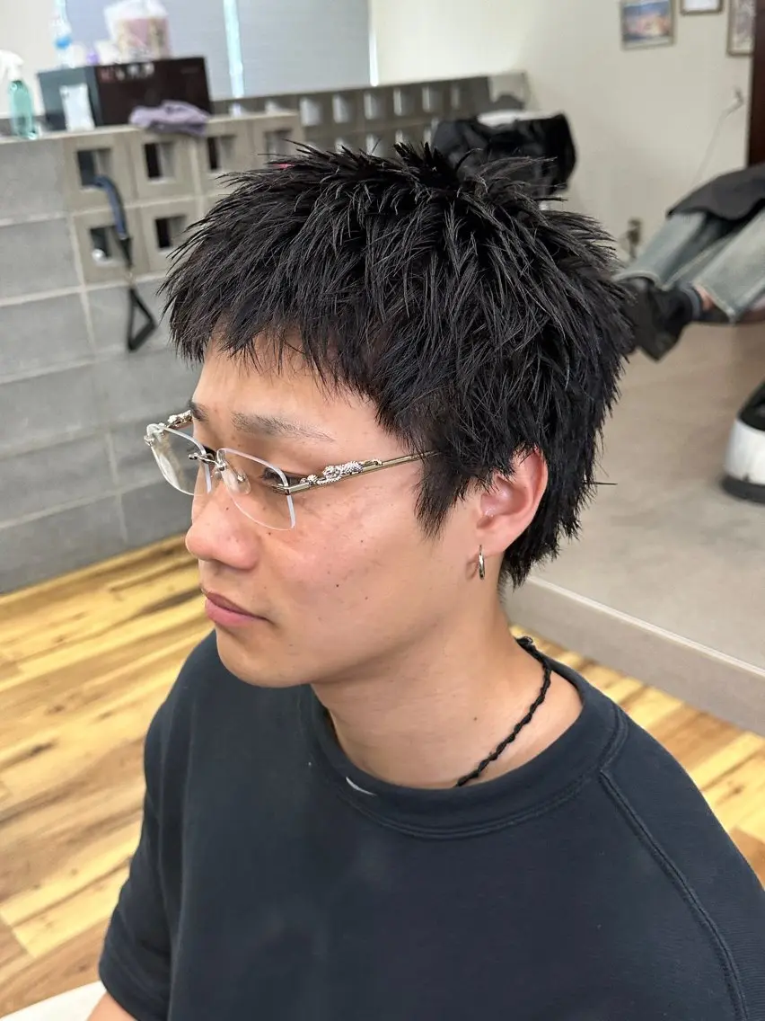 ショート メンズ 似合わせカット ショートヘア カット 田村 龍輝のヘアスタイル