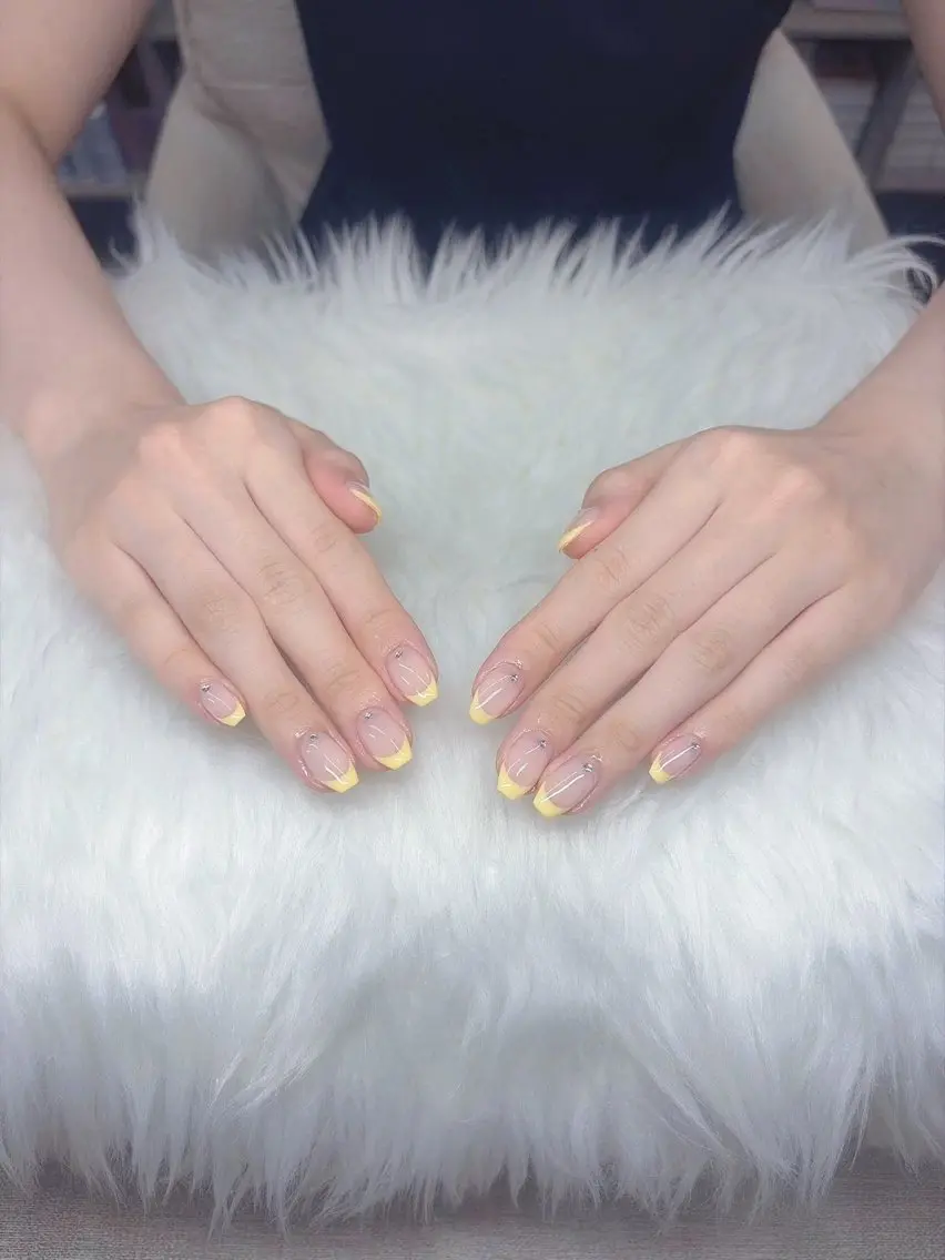ネイル ジェルネイル 韓国ネイル ワンホンネイル ハンドネイル GOHOUBI Nail 心斎橋店のネイルデザイン