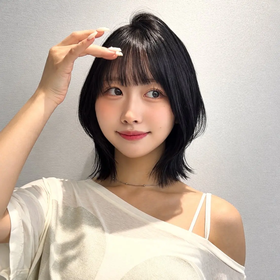 ミディアム カラー カット ヘアカラー トリートメント 🩷小川大輔🩷 店長/ボブ/インナーのヘアスタイル