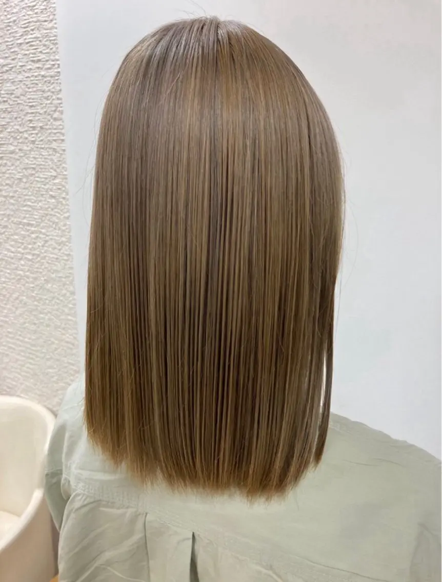 カラー 💜暖色系カラー/ ブリーチカラー💜のヘアスタイル