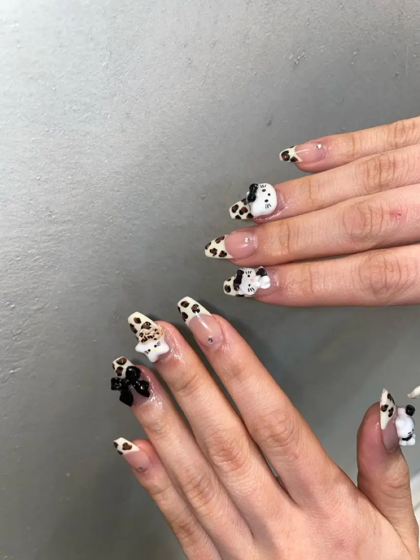 ネイル ハンドネイル 渋谷ネイル🎀 ギャル/海外ネイルのネイルデザイン