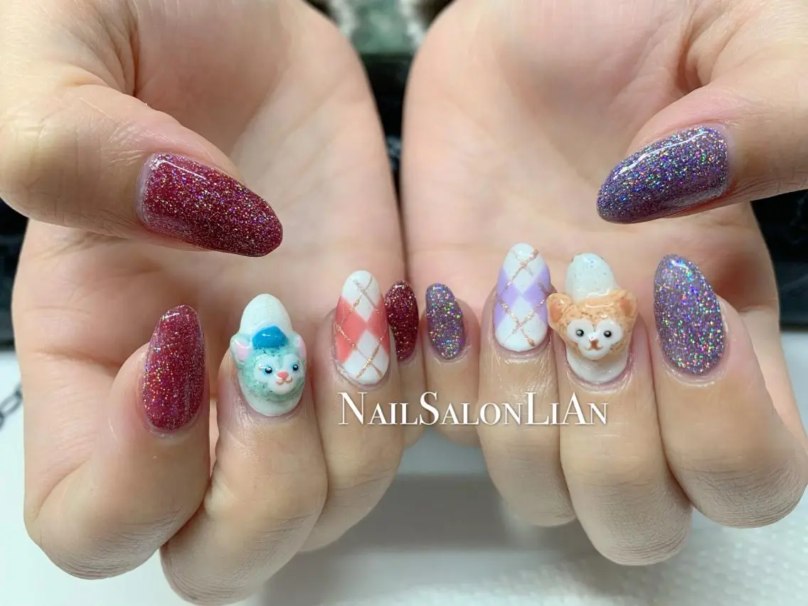 ネイル 持ち込み ハンドネイル NailSalon LiAnのネイルデザイン