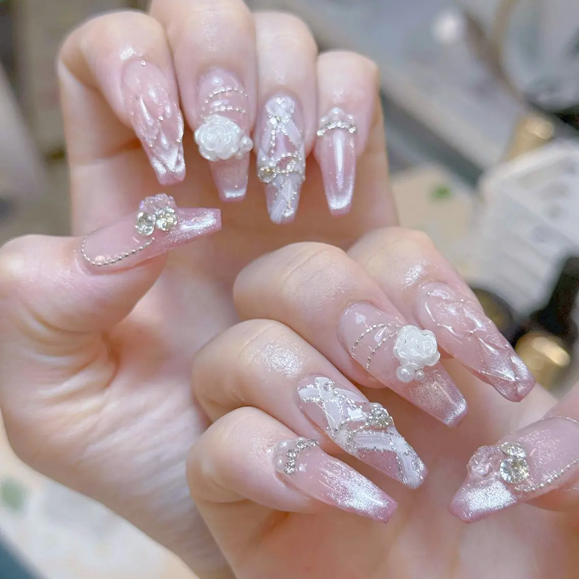 ネイル ハンドネイル ANH NAIL ゴテゴテ専門店💎のネイルデザイン