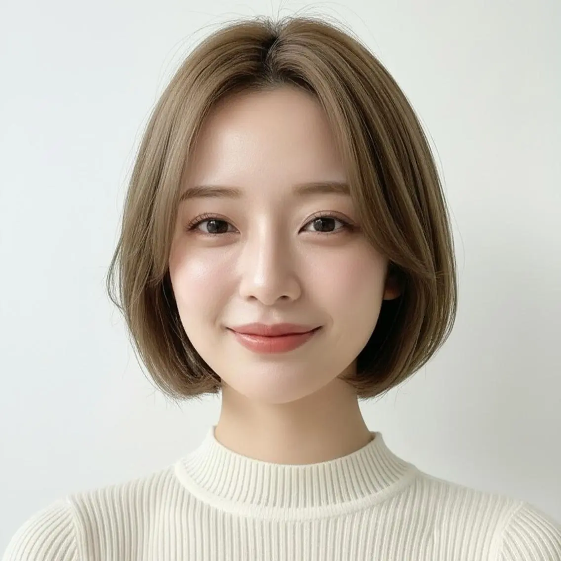 ショート 庭木華瑠🐾ボブ🧡 透明感カラー✨のヘアスタイル