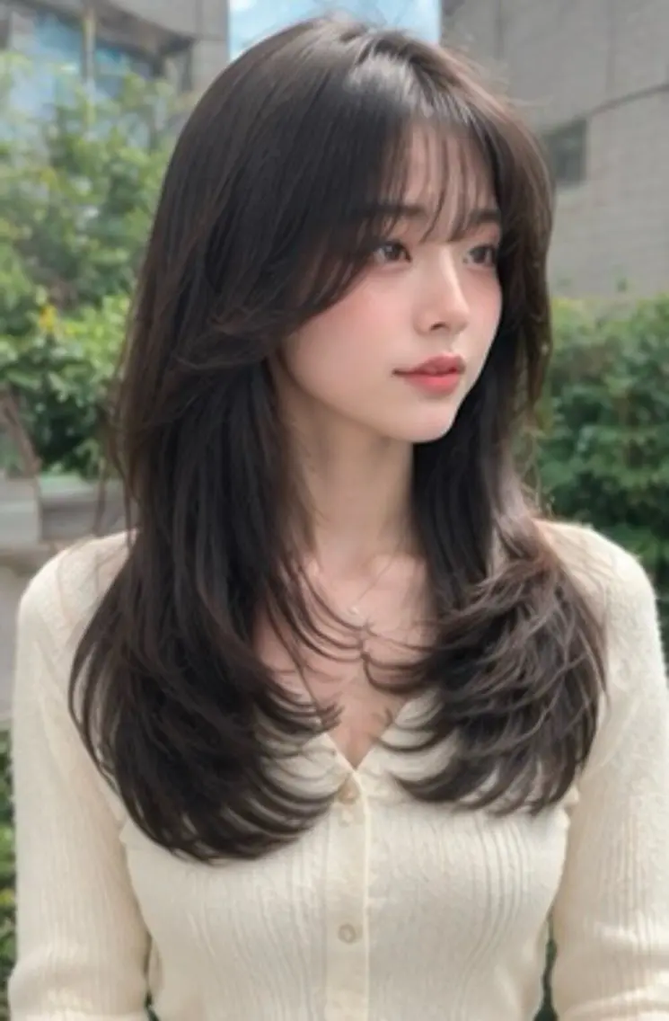 ロング ロングレイヤー レイヤーカット ロング メンズ/レイヤーショ ート/似合わせ特化のヘアスタイル