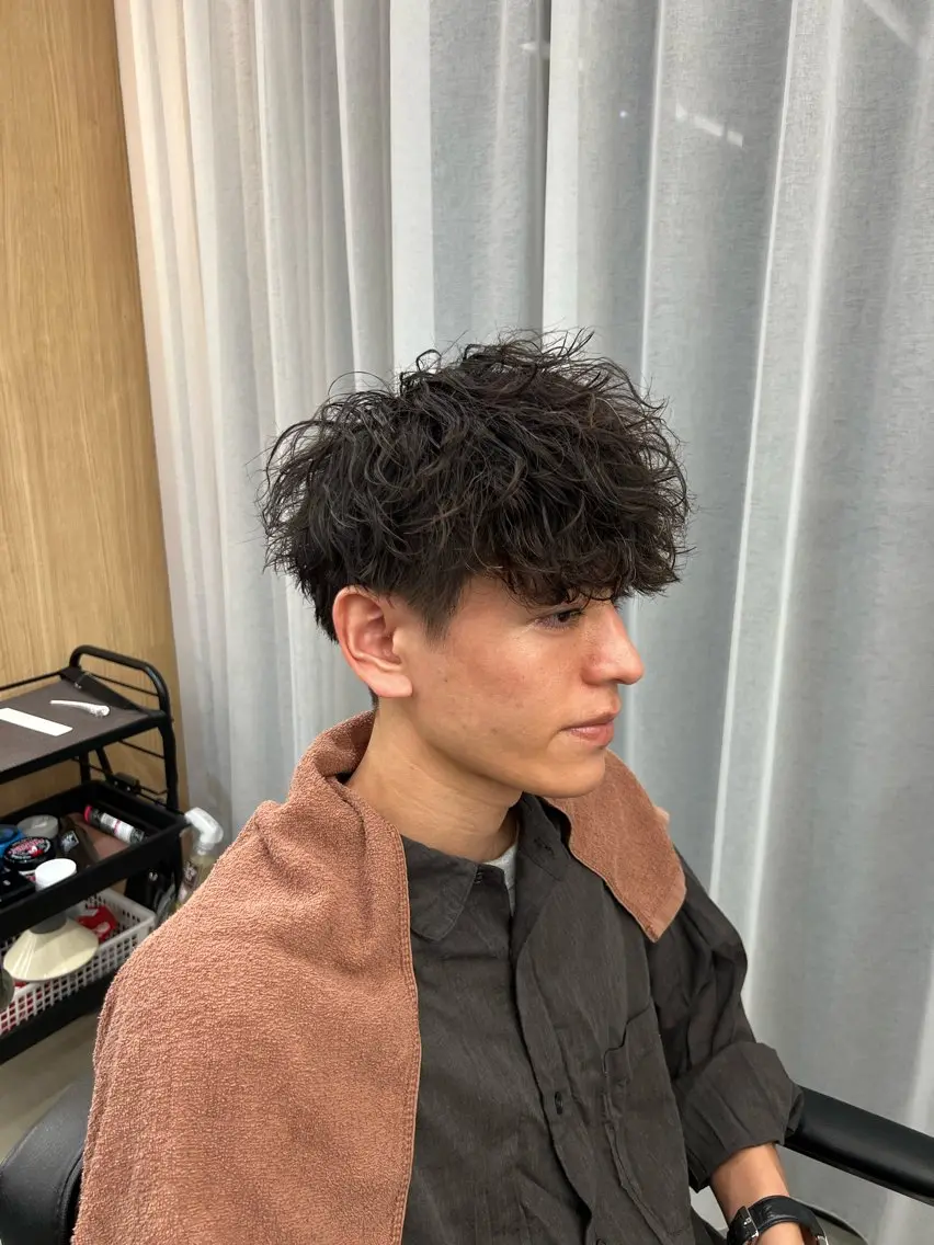 ショート メンズ/渋谷/パーマ /りおんのヘアスタイル