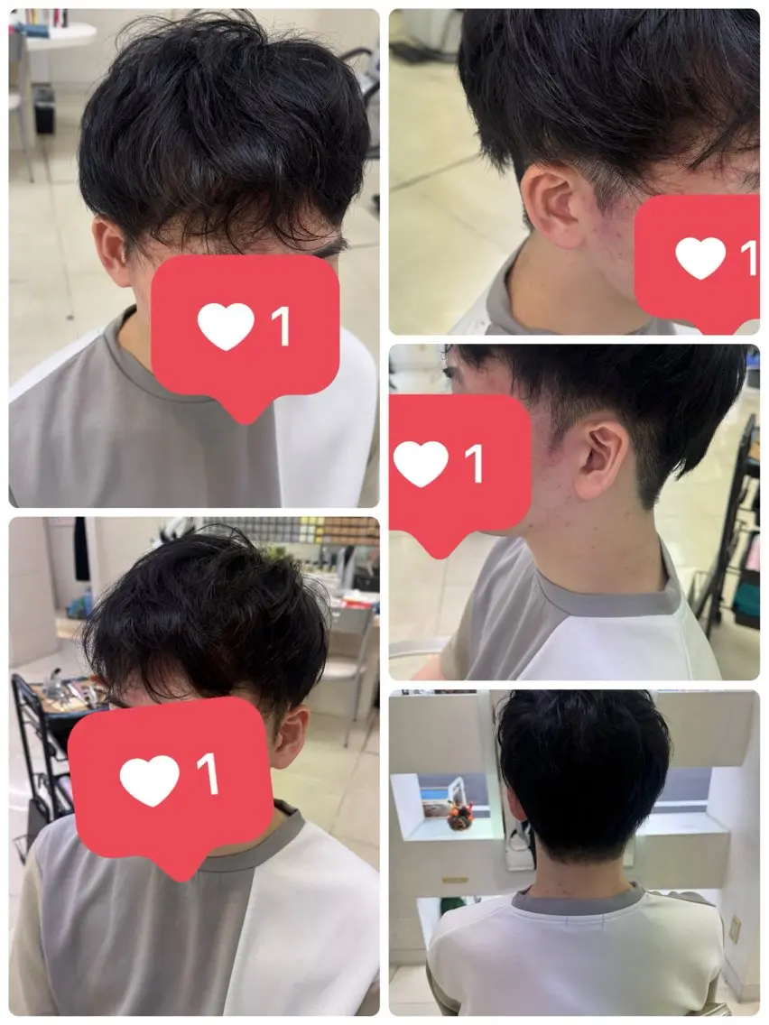 メンズ マッシュ タカハシ リナのヘアスタイル