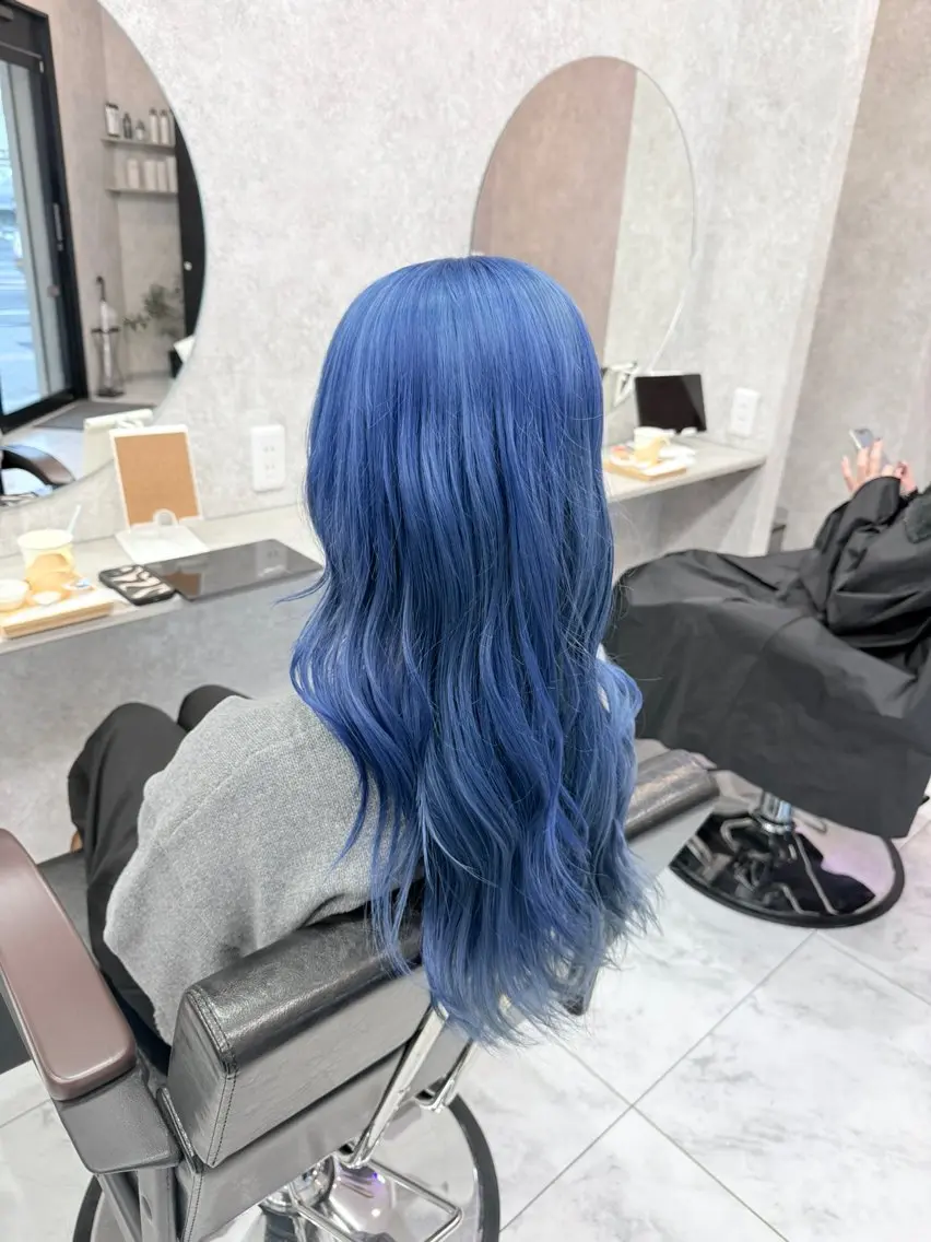 ロング カラー 🌺ハイトーン🌺 矢葺 なぎさ🌺🌺のヘアスタイル