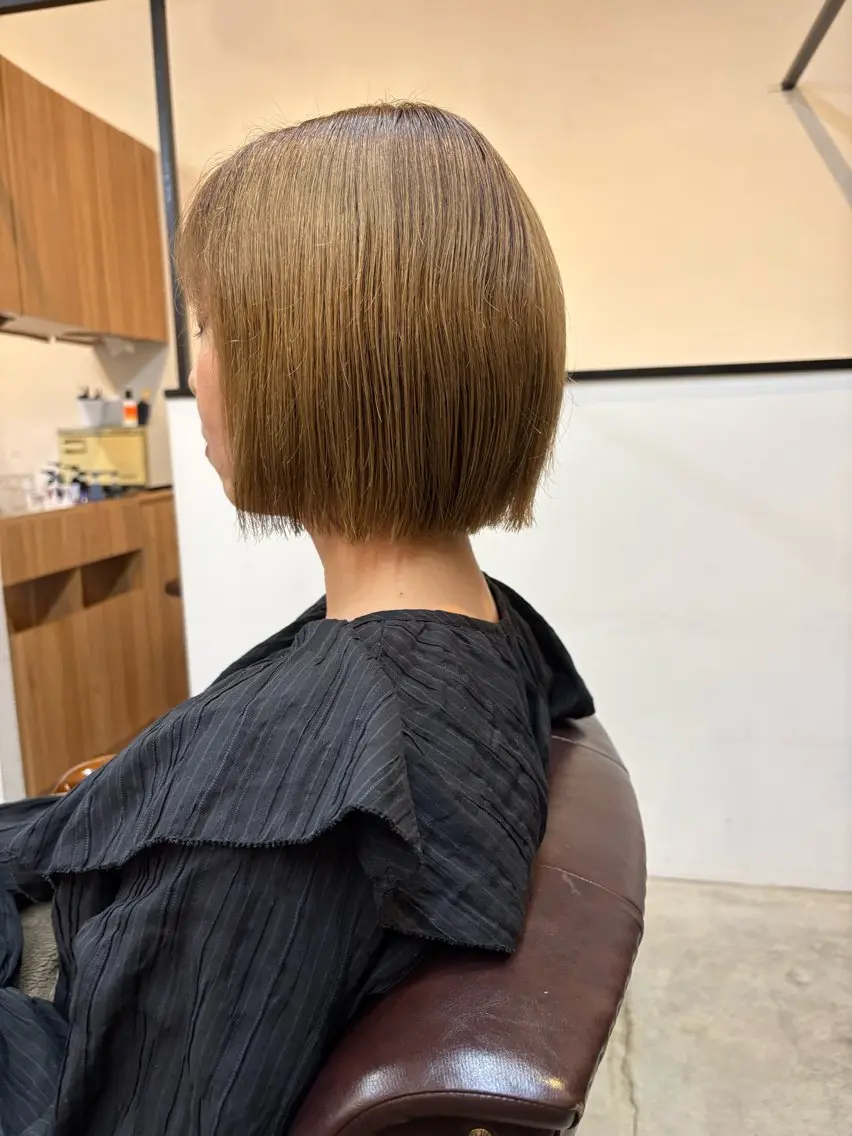 ミディアム ボブ 吉沢 史翔のヘアスタイル