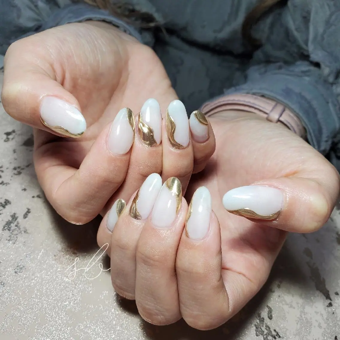 ネイル 持ち込み ハンドネイル nailroom sb𓈒𓂂𓏸のネイルデザイン