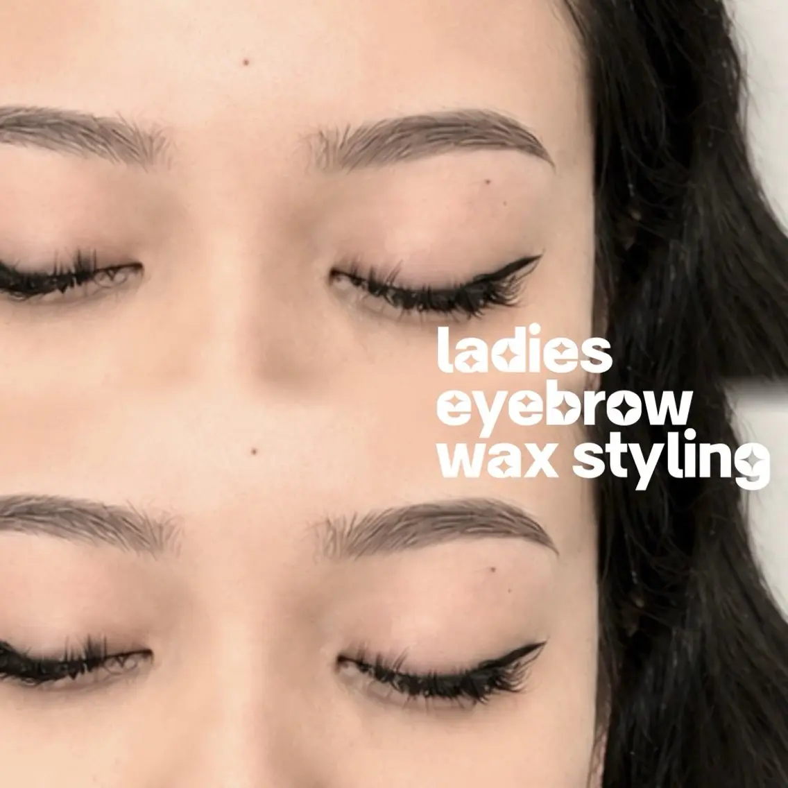 《 🎀 平日限定 🎀 》【美眉wax脱毛+長さ調節】ナチュラル×垢抜け眉で印象UP💎(+¥500で毛量調節)の写真