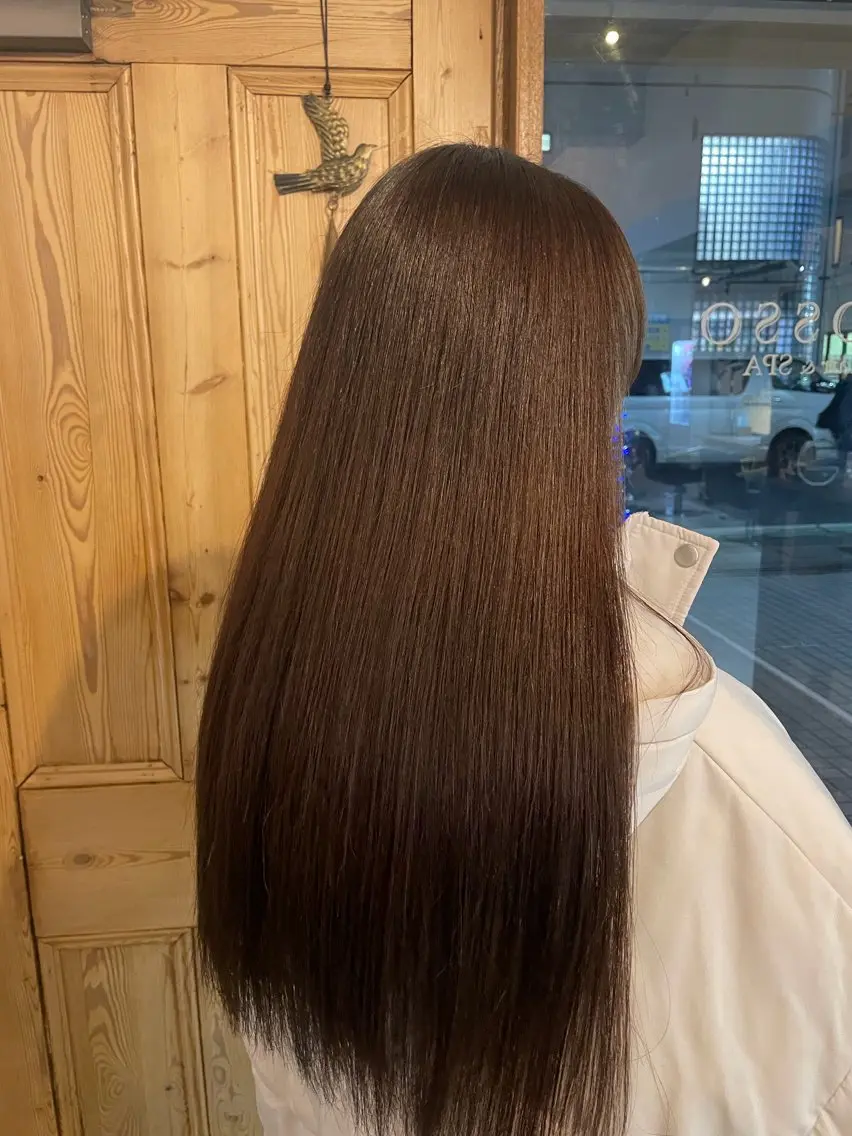 ロング 菅原 愛華のヘアスタイル