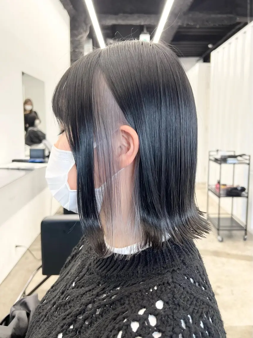 カラー イヤリングカラー ヘアカラー カットモデル募集中/ 原宿/MOENOのヘアスタイル