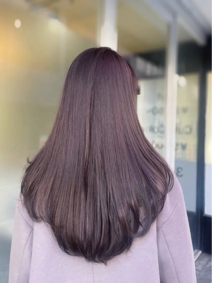 ロング カラー ブラウンカラー ラベンダーカラー 6月NEWopen/ MINAMI🩶のヘアスタイル