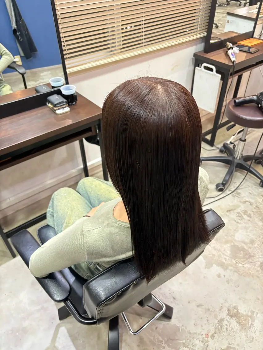 ロング 小川 あおとのヘアスタイル