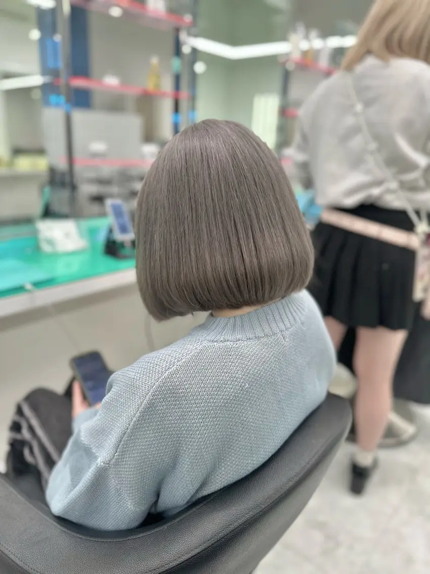 ミディアム カラー ヘアカラー トリートメント ♡ダブルカラー特化♡ miyuのヘアスタイル