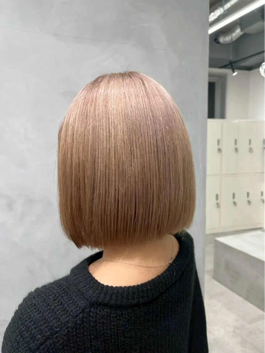 カラー ヘアカラー 🌸ムラ修正/ ブリーチゆずな 🌸のヘアスタイル