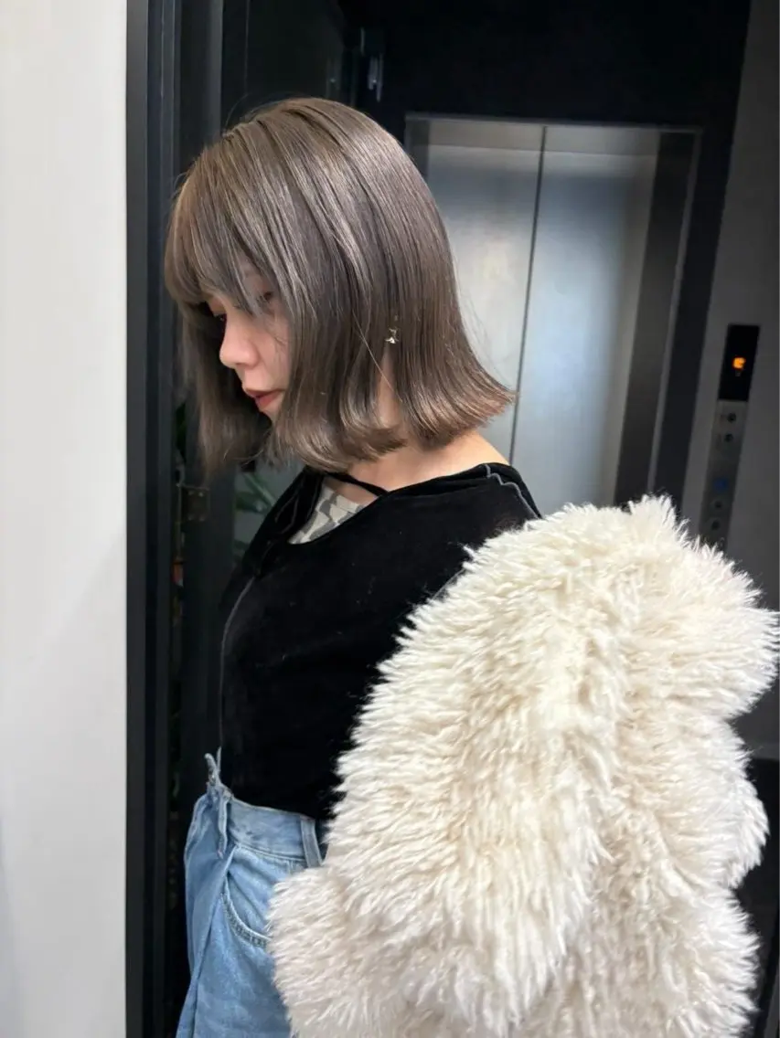 ロング 星野花月 🫧透明感カラー🫧のヘアスタイル