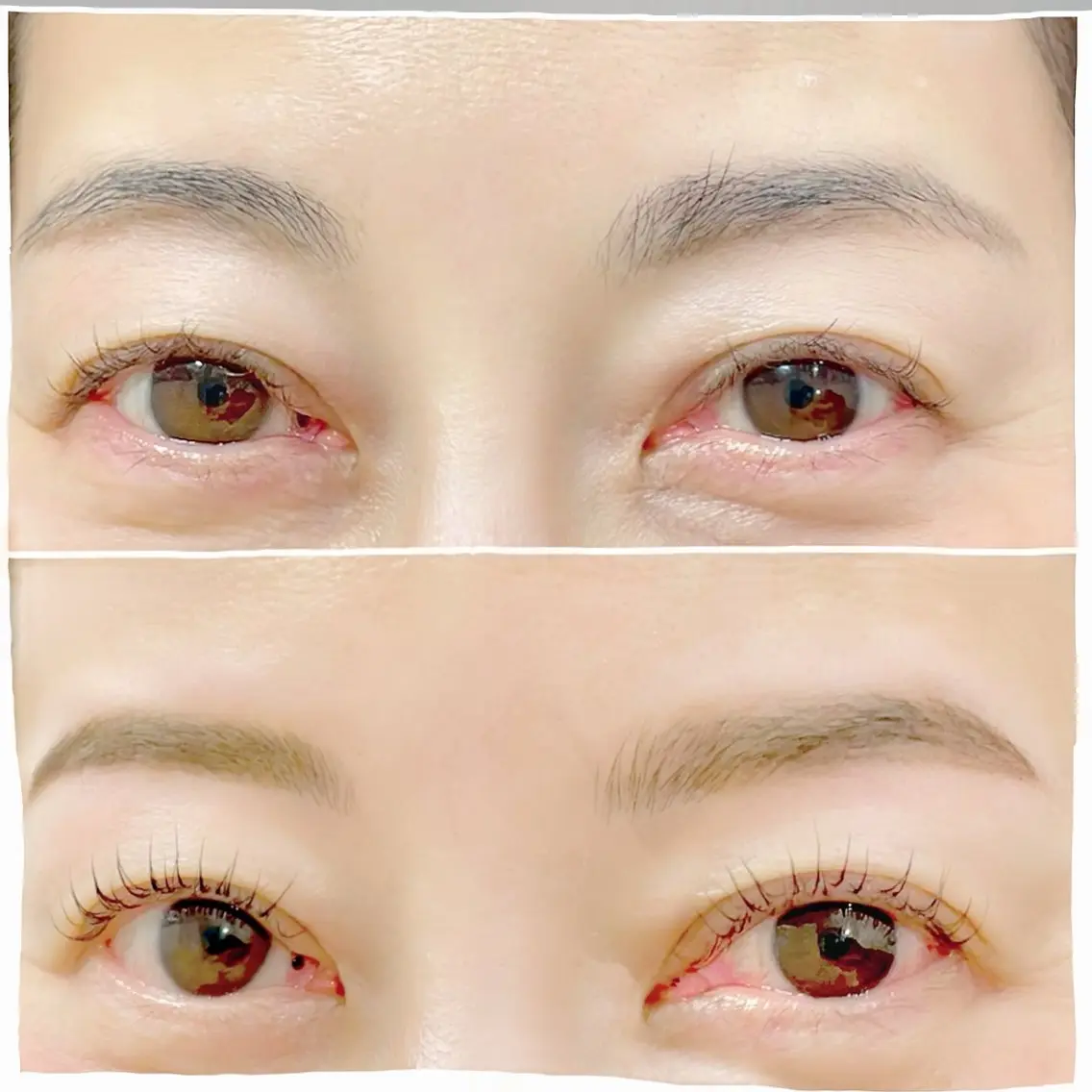 新規限定¥9000|似合わせまつ毛パーマ+束感仕上げ+美眉スタイリングwax+メイク|目元似合わせ診断つき お試し価格の写真
