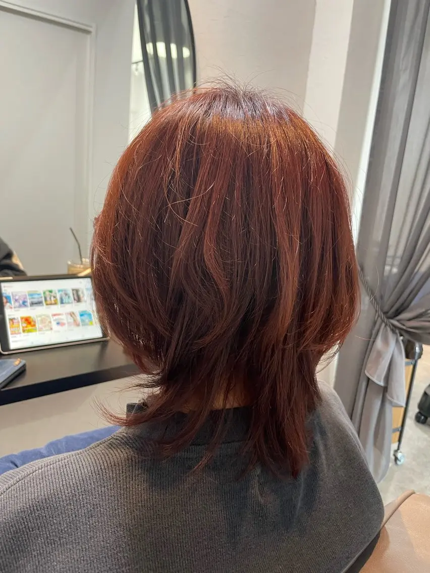 カラー 西本 美華のヘアスタイル