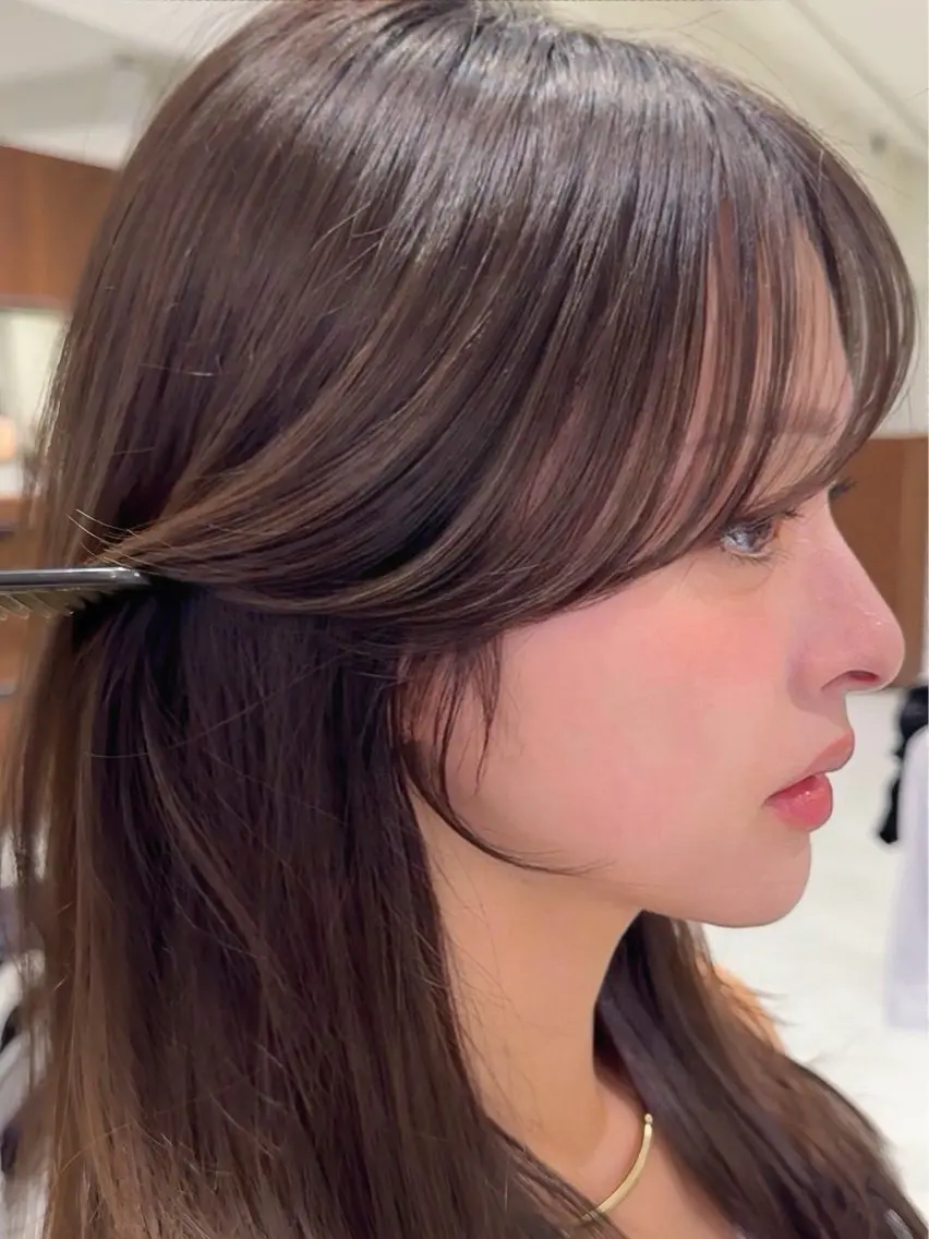 【SNS撮影モデル限定】似合わせ顔周りカット✂︎ 撮影込み ¥0の写真