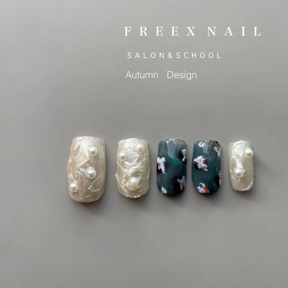 ネイル フラワーネイル ニュアンスネイル ハンドネイル ハンドケア freex nail /ニュアンス/個性派のネイルデザイン