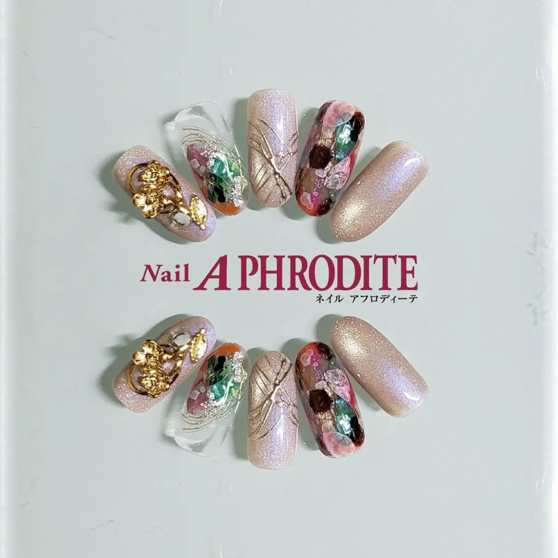 ネイル ジェルネイル ニュアンスネイル スカルプネイル ソフトジェル ネイルチップ Nail  Aphroditeのネイルデザイン