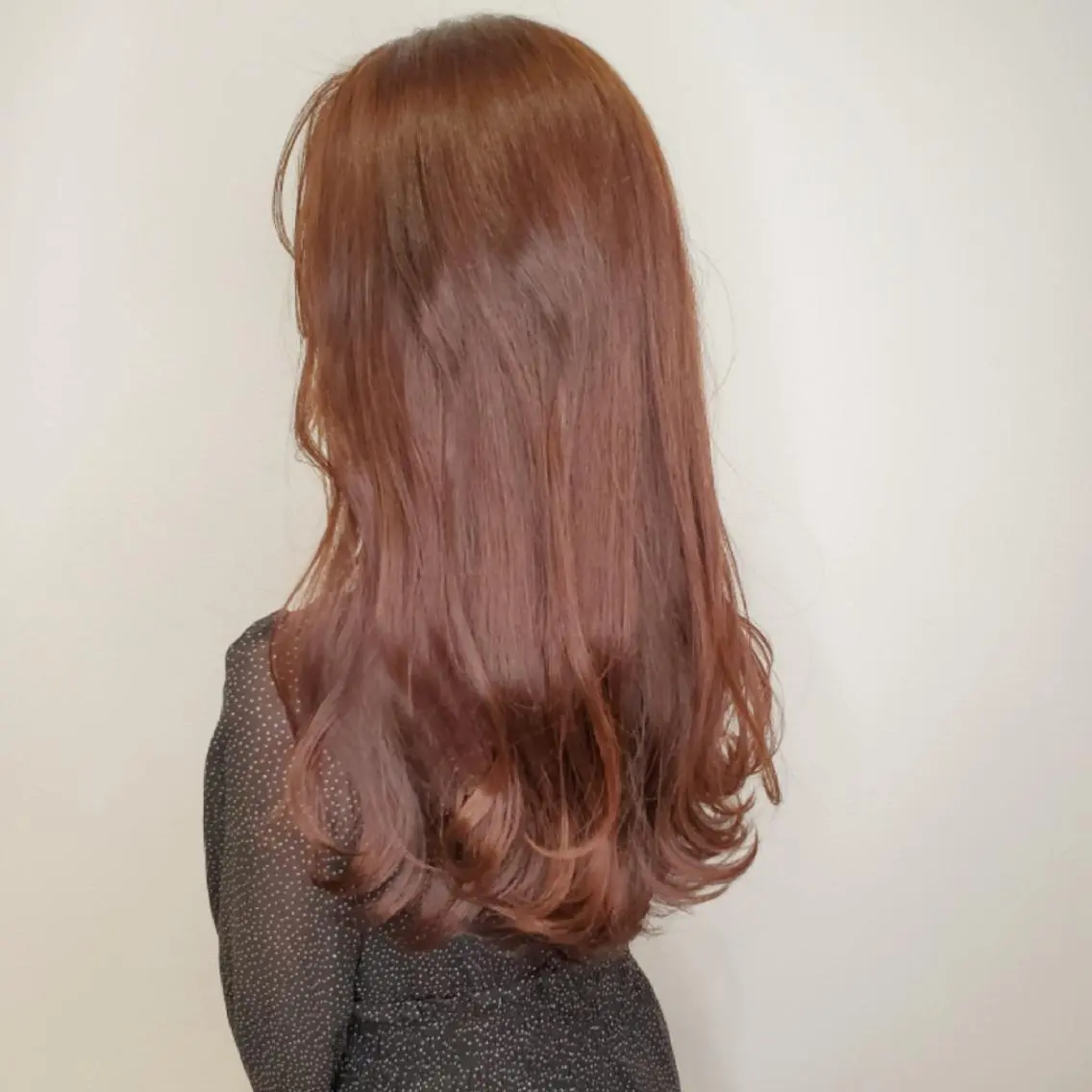 セミロング カラー ブラウンカラー チョコレートブラウン カット ヘアカラー トリートメント レイヤーカット/ ウルフカット/大橋 のヘアスタイル