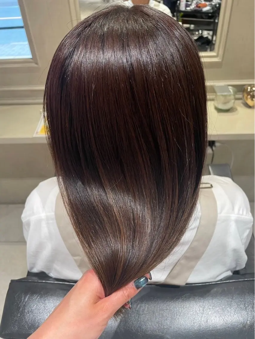 【癒しメニュー( ˶ ᷇ 𖥦 ᷆ ˵ )】15分ヘッドスパ💆🏻🫧とツヤツヤトリートメント✨で自分にご褒美😌🩵の写真