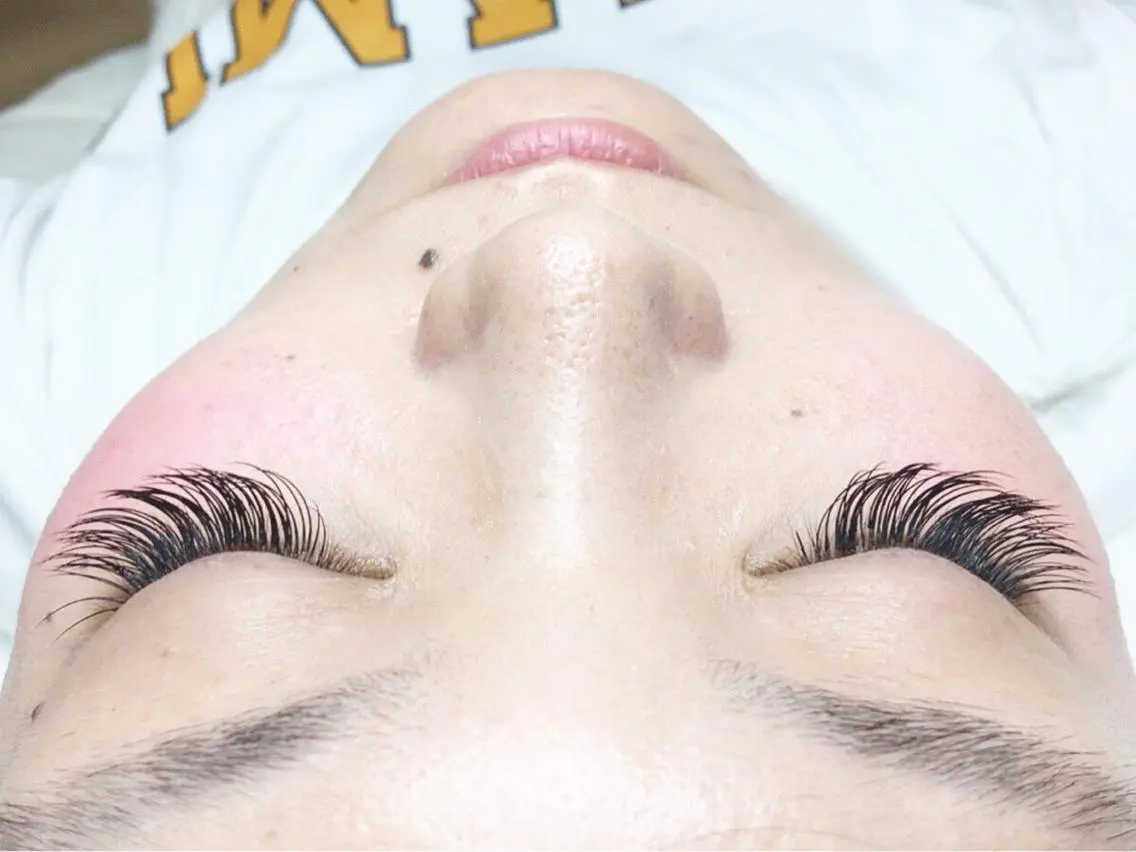 ロング カラー パーマ ヘアアレンジ キッズ ネイル マツエク・マツパ brille ~eyelash~のヘアスタイル