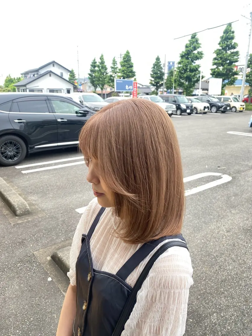 カラー ベージュカラー tote. さくらのヘアスタイル