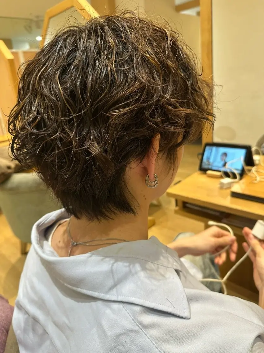 パーマ メンズ メンズパーマ パーマ 🫧🦋美髪矯正/パ ーマ🦋🫧わかなのヘアスタイル