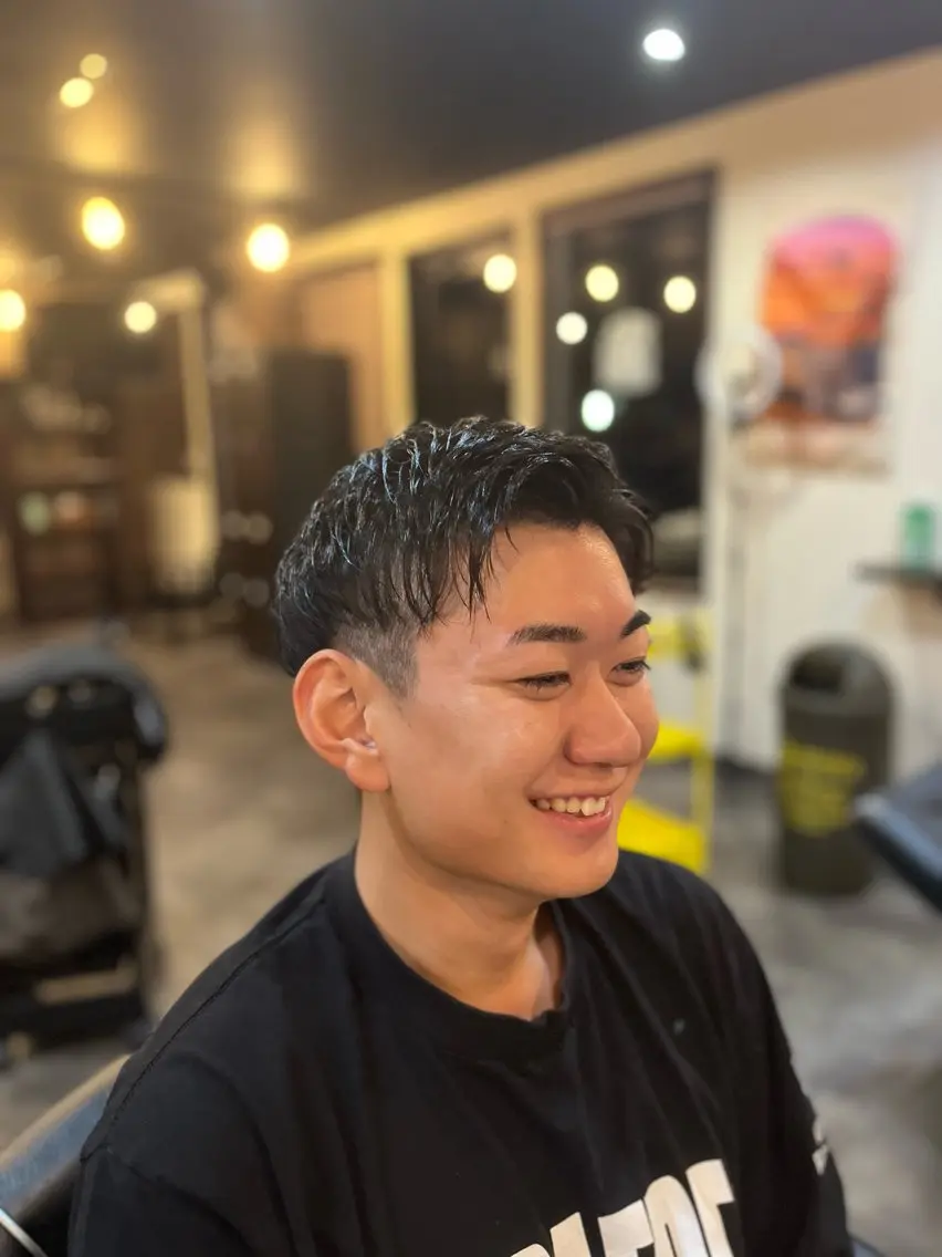 ショート メンズ カット 菅谷 成世のヘアスタイル